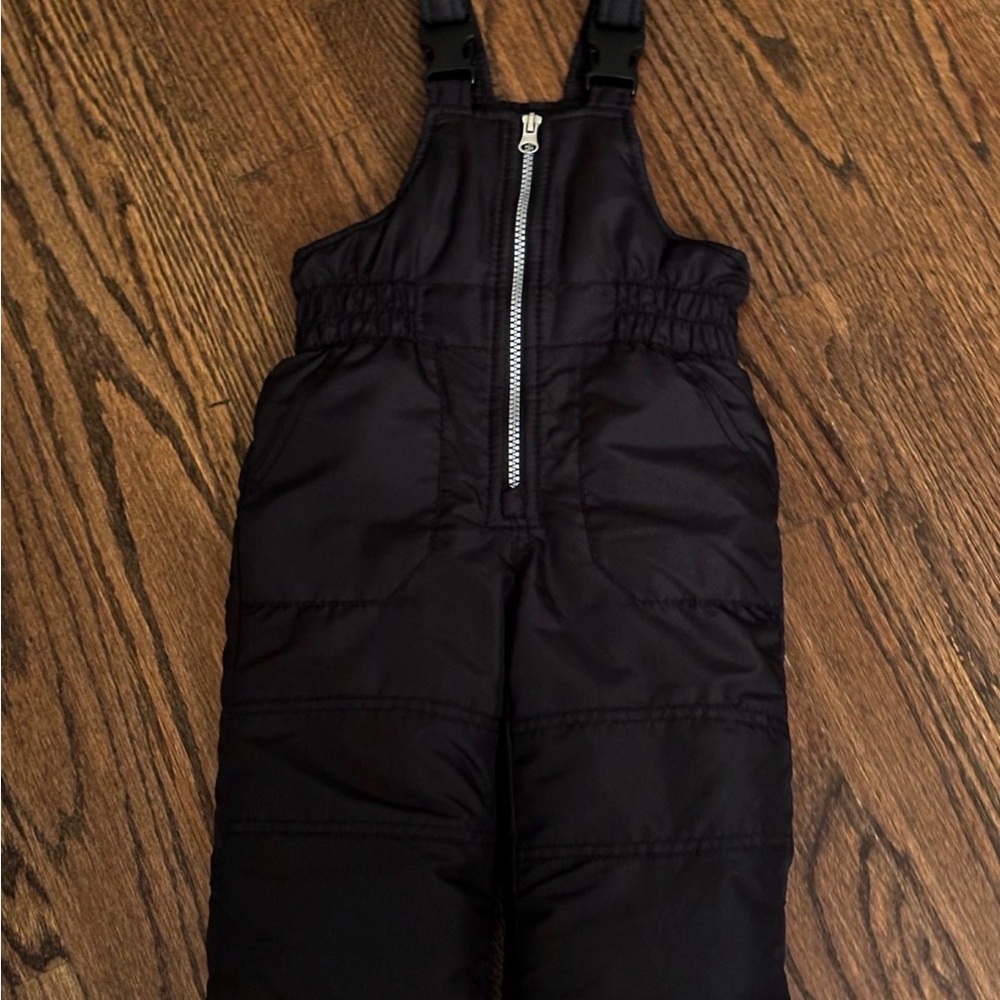 12 Month Black Snowsuit Pants/Bib* New Condition